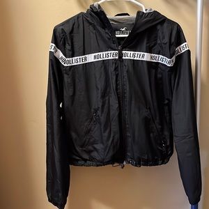 Hollister zip up windbreaker
